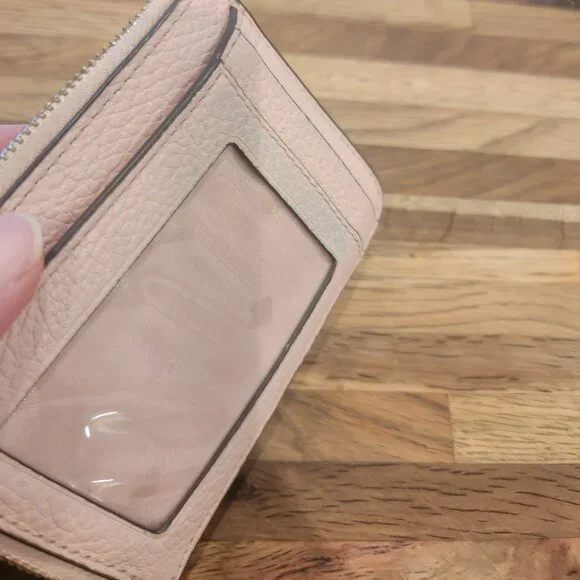 Kate Spade Pink Wallet/Card Case with Key Ring - Picture 9 of 11